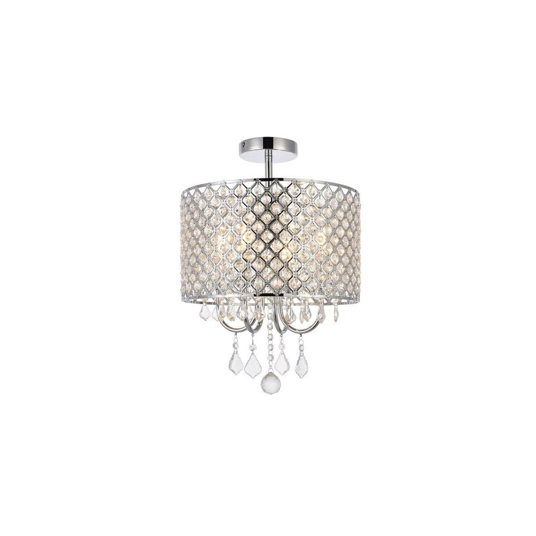 Elegant Elise LD710F14C Ceiling Light - Chrome