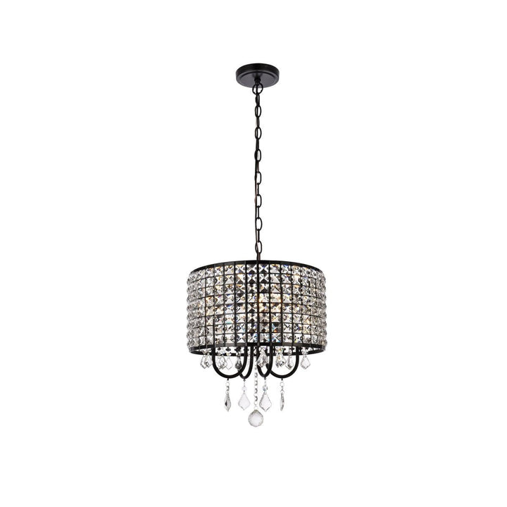 Elegant Elise LD713D14BK Pendant Light - Black