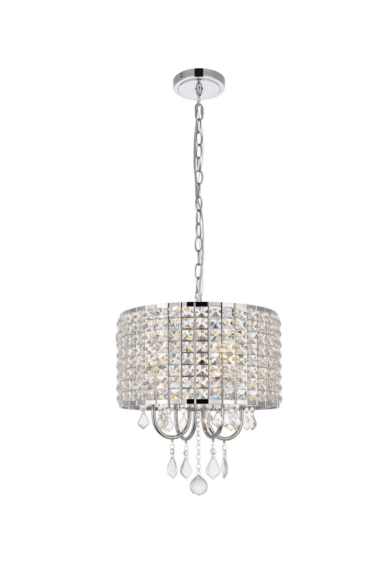 Elegant Elise LD713D14C Pendant Light - Chrome