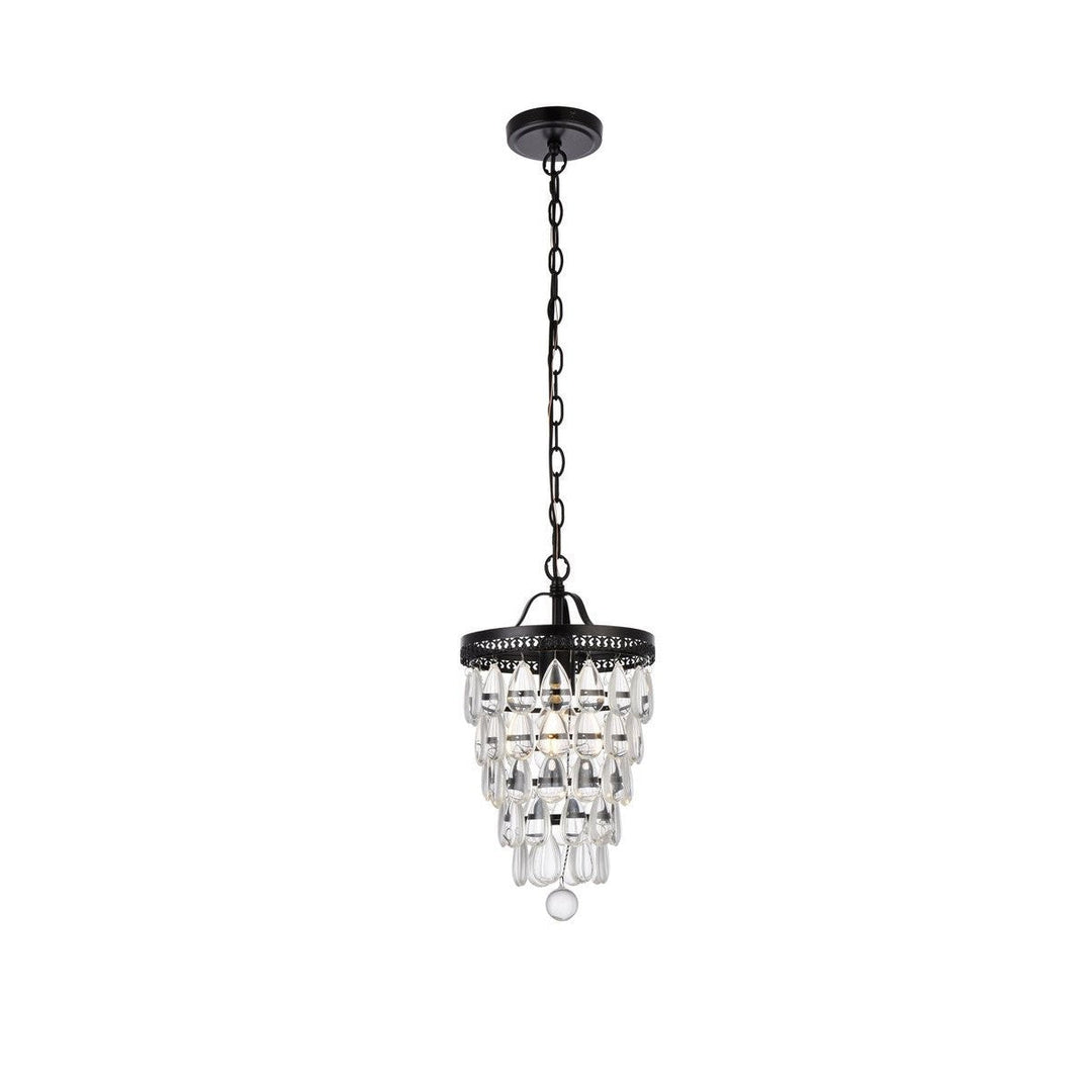 Elegant Reese LD714D9BK Pendant Light - Black