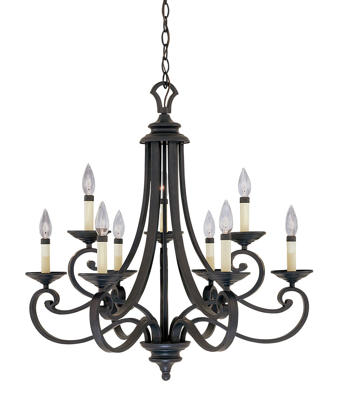 Designers Fountain Barcelona 9039-NI Chandelier Light - Natural Iron