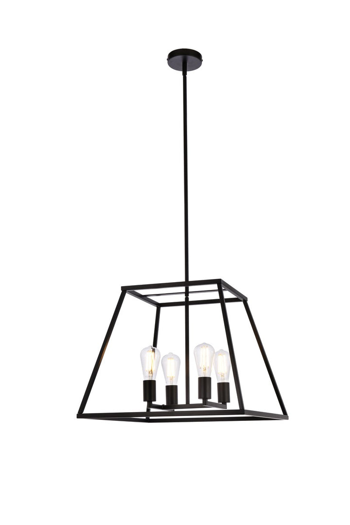 Elegant Declan LD720D20BK Pendant Light - Black