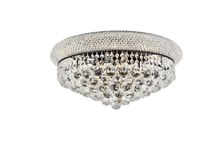 Elegant Primo V1800F20BK/RC Ceiling Light - Black And Clear