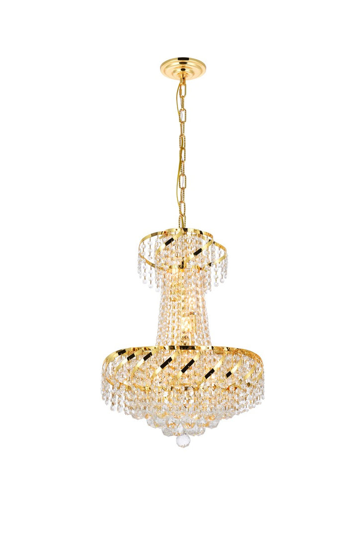 Elegant Belenus VECA1D18G/RC Chandelier Light - Gold