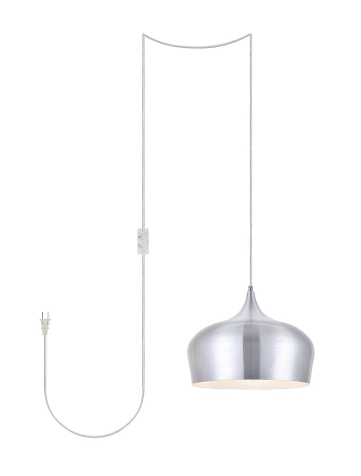 Elegant Nora LDPG2003BN Pendant Light - Burnished Nickel