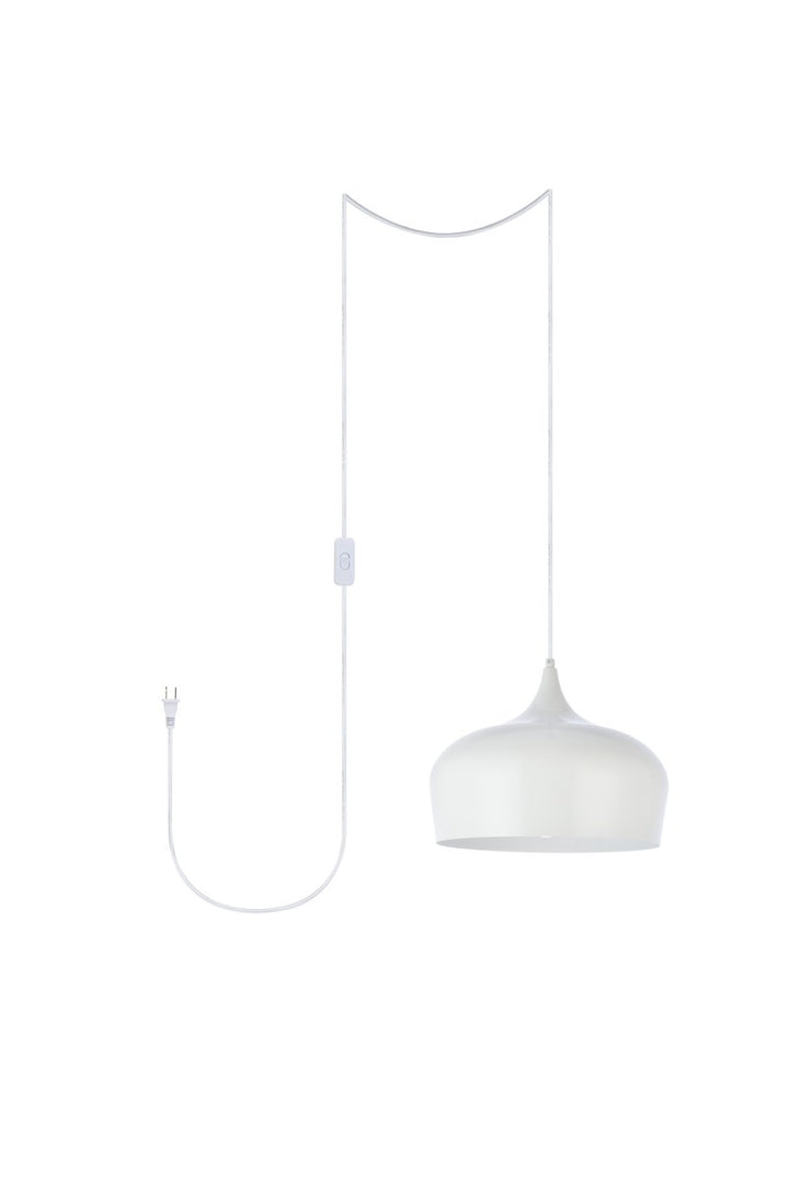 Elegant Nora LDPG2003WH Pendant Light - White