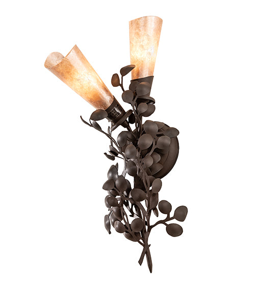 Meyda Tiffany Vinca Vine 120695 Wall Light - Wrought Iron