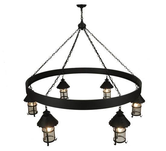 Meyda Tiffany Rutland 120725 Chandelier Light - Black