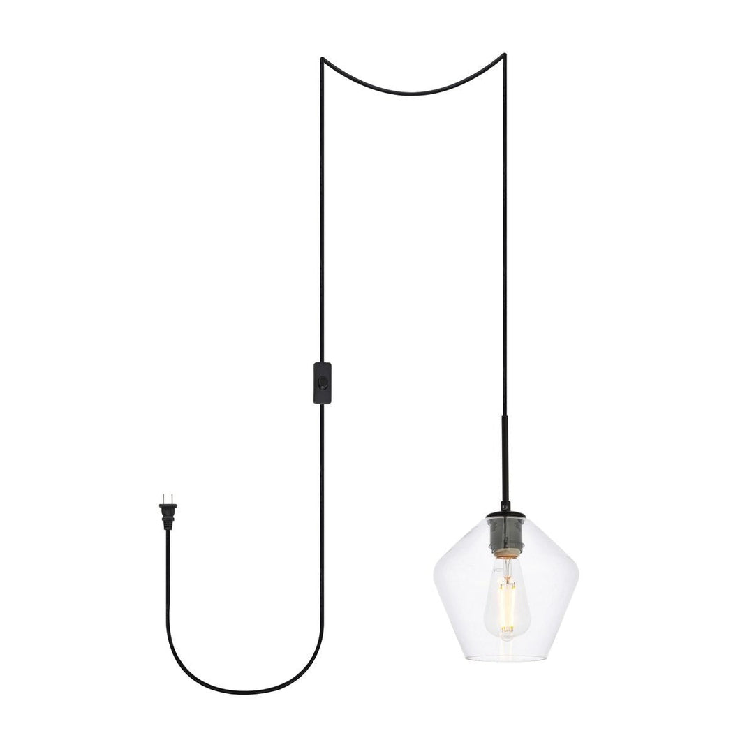 Elegant Gene LDPG2256BK Pendant Light - Black