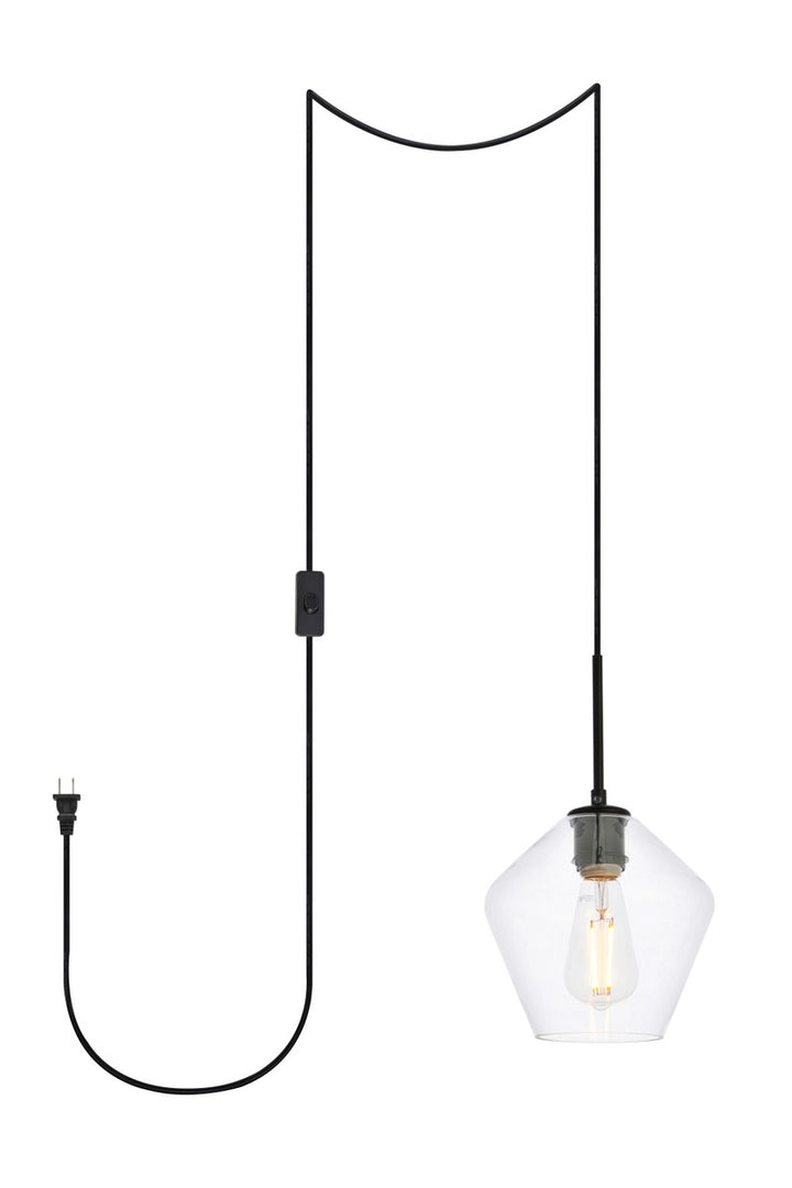 Elegant Gene LDPG2256BK Pendant Light - Black