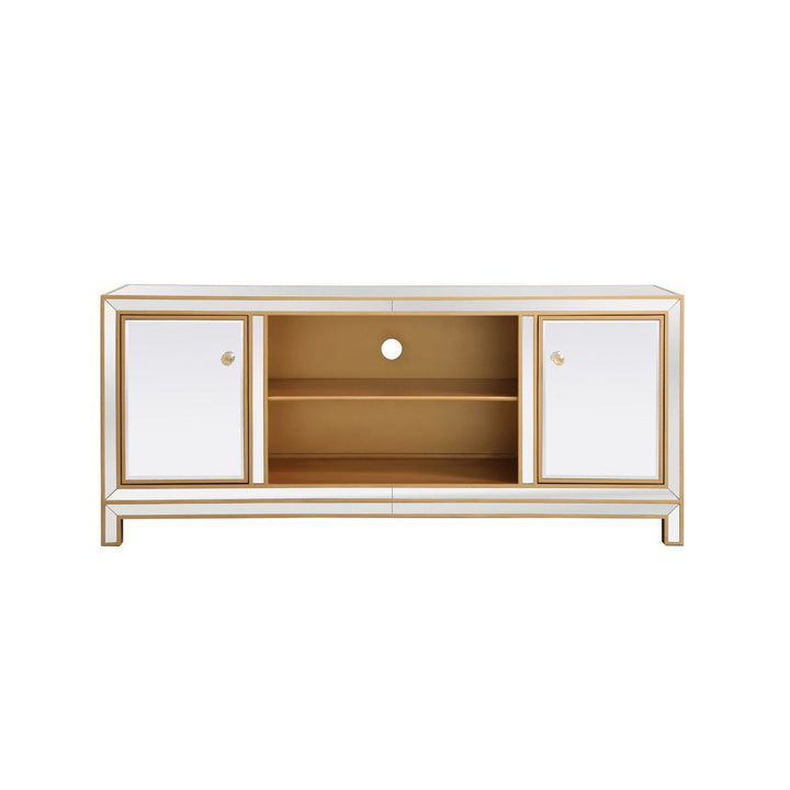 Elegant Lighting MF701G Modern Reflexion Furniture Gold