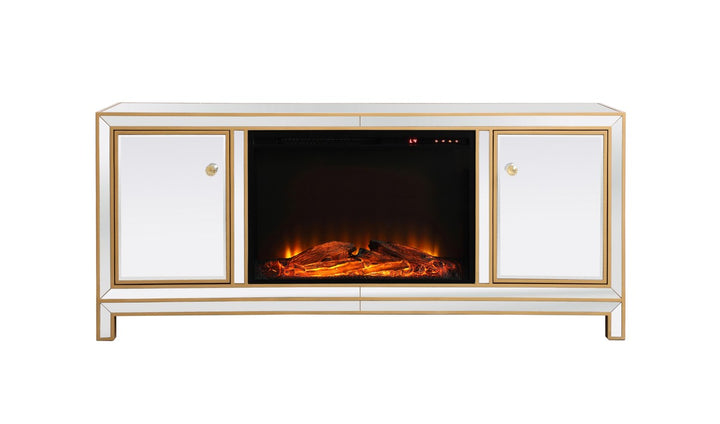 Elegant Lighting MF701G-F1 Modern Reflexion Furniture Gold