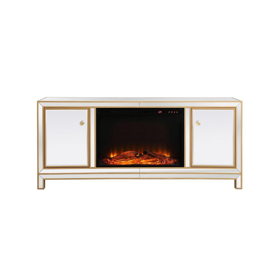 Elegant Lighting MF701G-F1 Modern Reflexion Furniture Gold