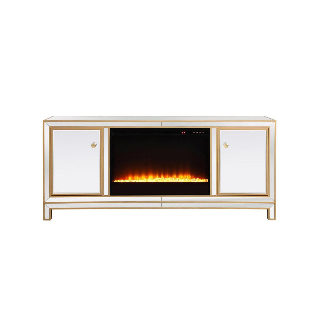 Elegant Lighting MF701G-F2 Modern Reflexion Furniture Gold