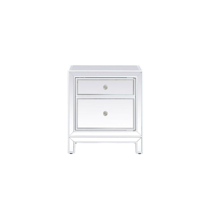 Elegant Lighting MF72016WH Modern Reflexion Furniture White