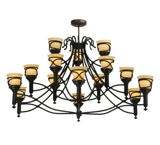 Meyda Tiffany Aspen 120749 Chandelier Light - Oil Rubbed Bronze
