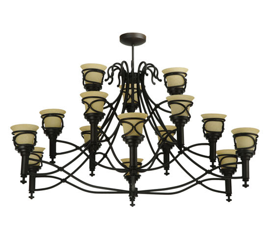Meyda Tiffany Aspen 120749 Chandelier Light - Oil Rubbed Bronze