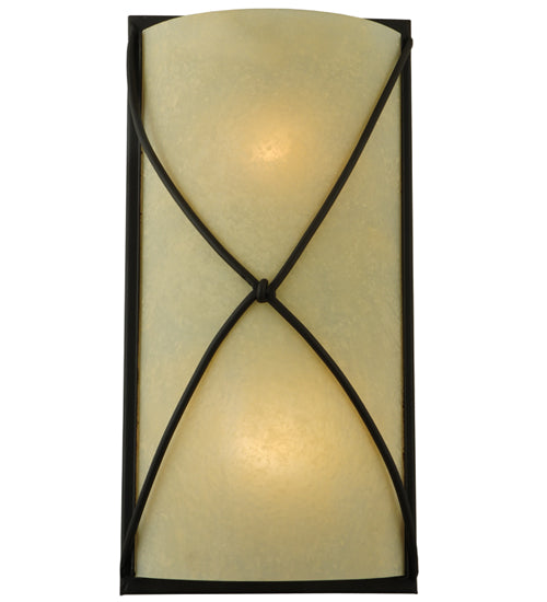 Meyda Tiffany Aspen 120750 Wall Light - Custom,Oil Rubbed Bronze