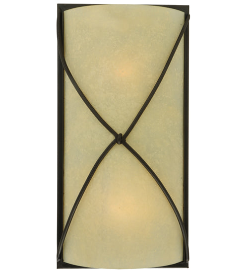 Meyda Tiffany Aspen 120750 Wall Light - Custom,Oil Rubbed Bronze