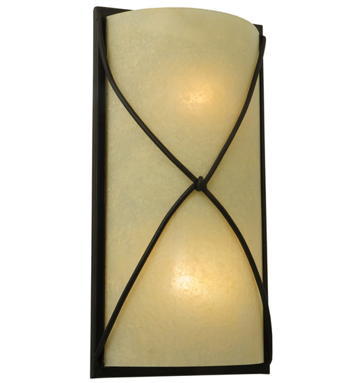 Meyda Tiffany Aspen 120750 Wall Light - Custom,Oil Rubbed Bronze