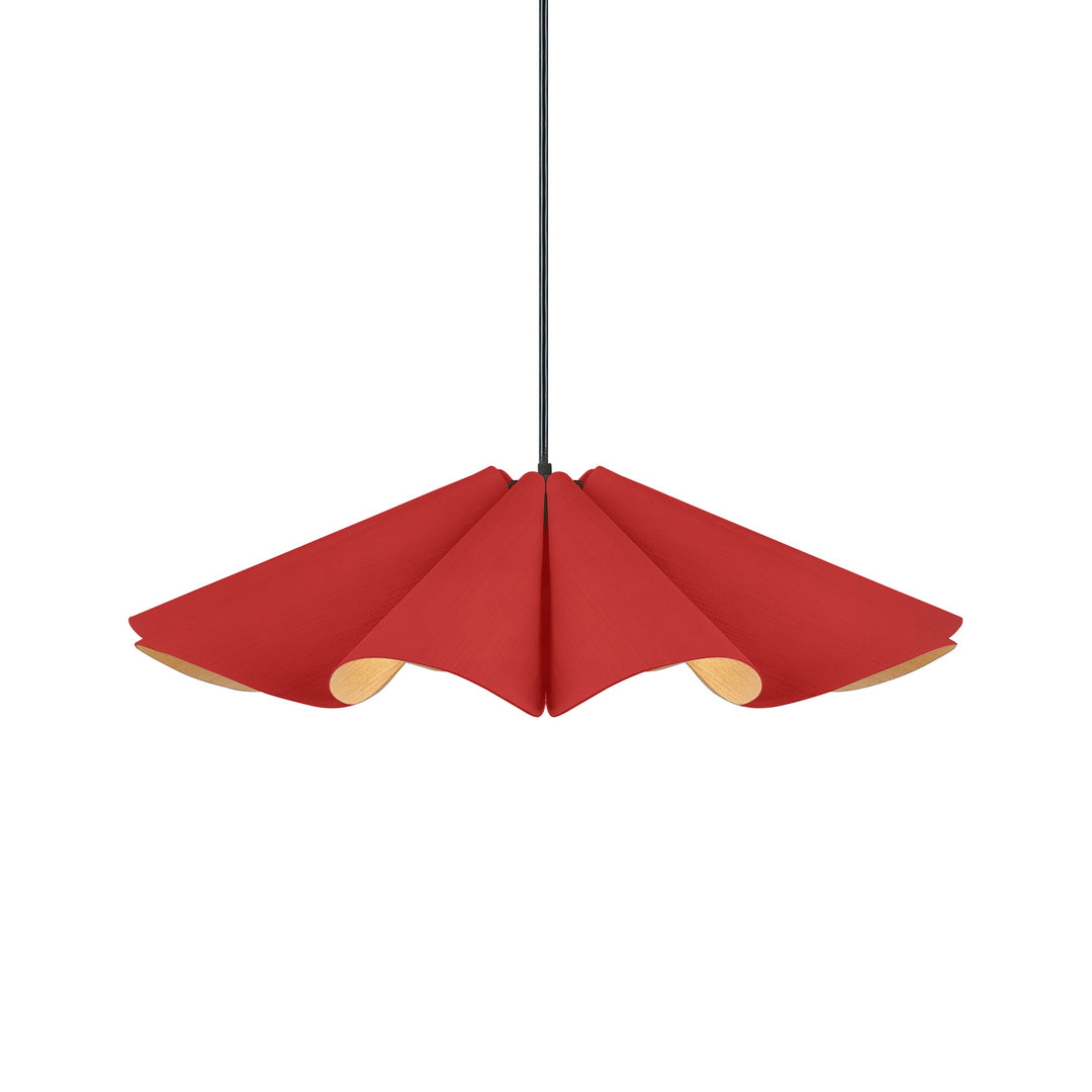 Bruck WEP WEPDEL/60/RED/ASH Pendant Light - Black