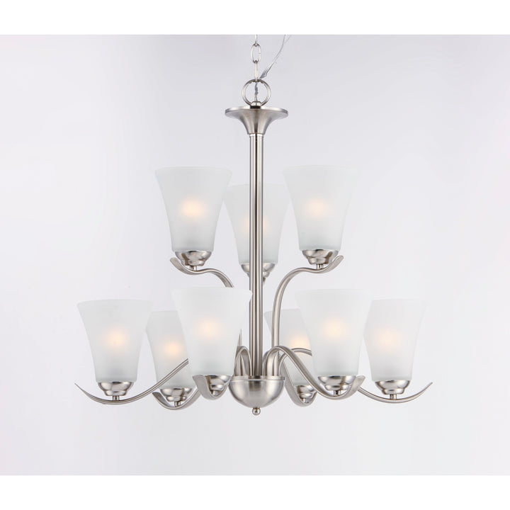 Maxim Vital 12076FTSN Chandelier Light - Satin Nickel
