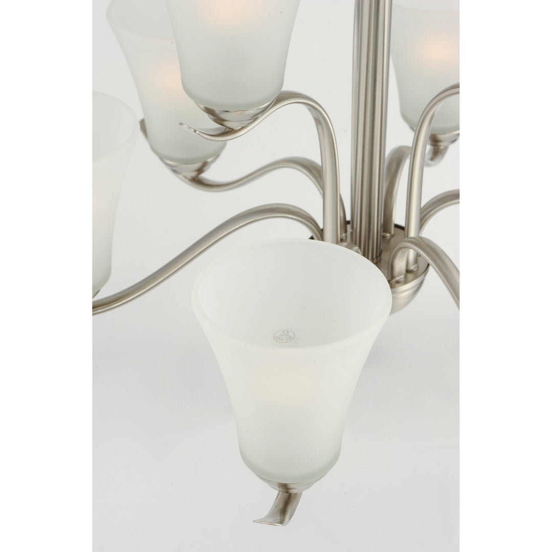 Maxim Vital 12076FTSN Chandelier Light - Satin Nickel