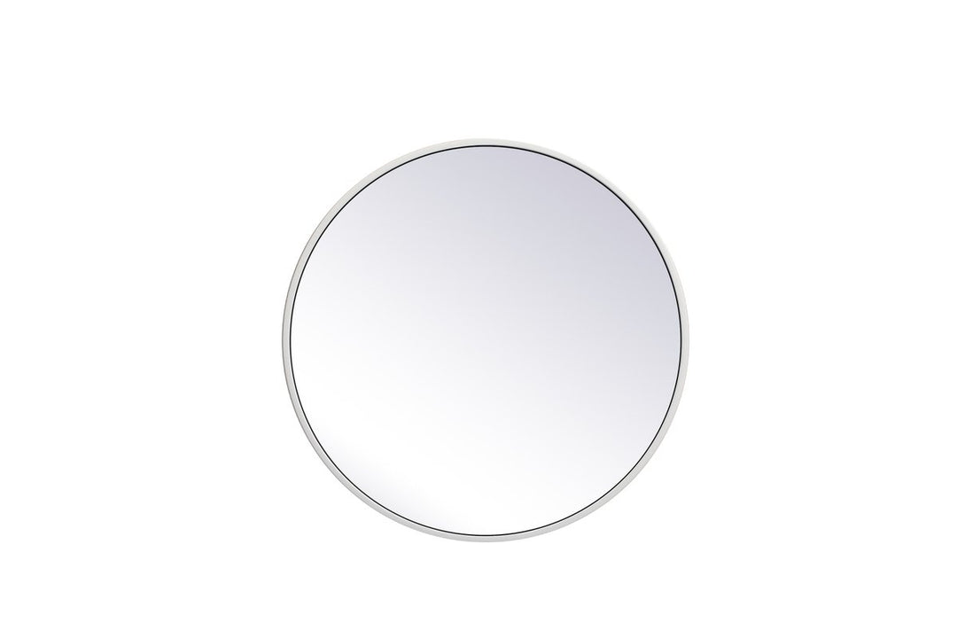 Elegant Lighting MR4821WH Modern Eternity Mirror White