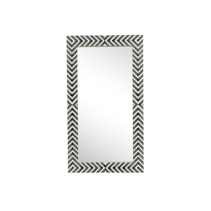 Elegant Lighting MR52036 Modern Oullette Mirror Chevron