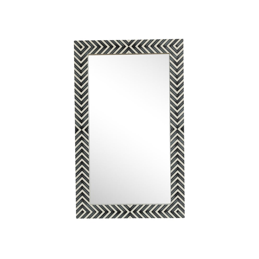 Elegant Lighting MR52236 Modern Oullette Mirror Chevron