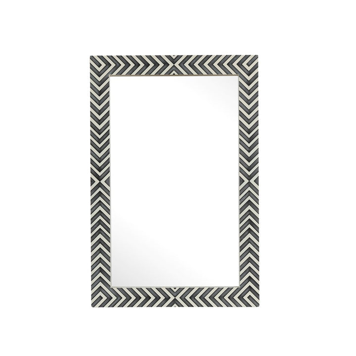 Elegant Lighting MR52436 Modern Oullette Mirror Chevron