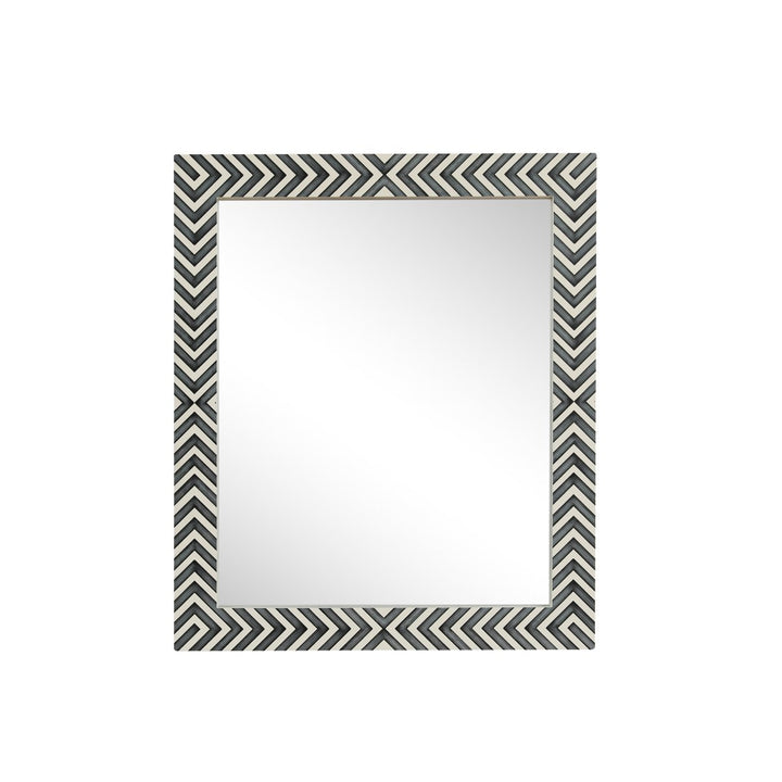 Elegant Lighting MR52732 Modern Oullette Mirror Chevron