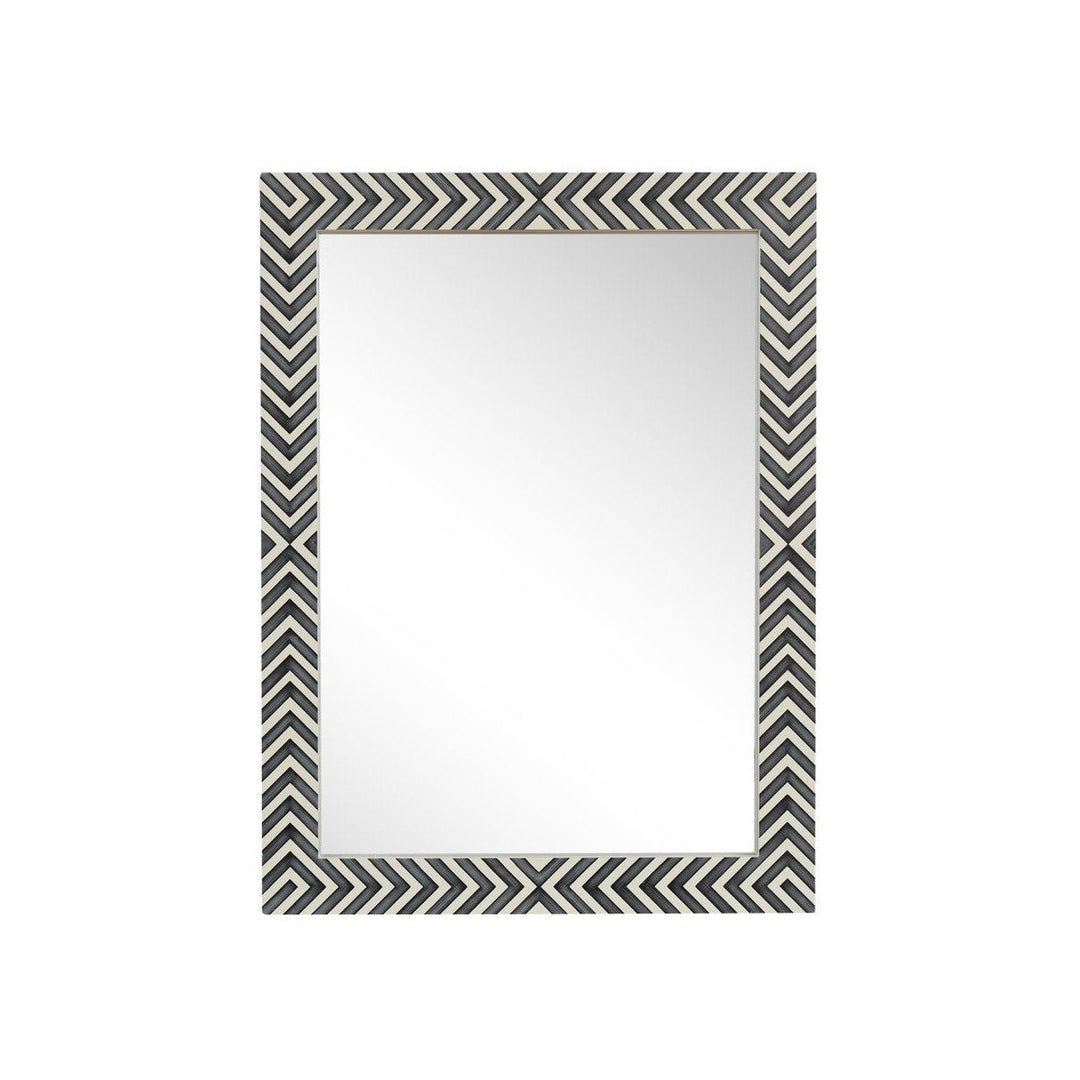 Elegant Lighting MR52736 Modern Oullette Mirror Chevron