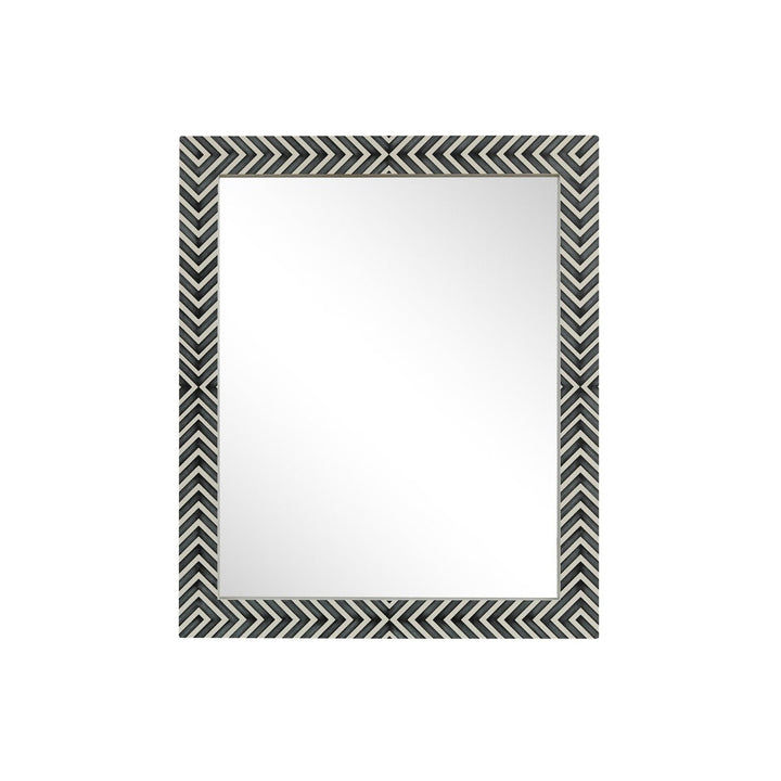 Elegant Lighting MR53036 Modern Oullette Mirror Chevron