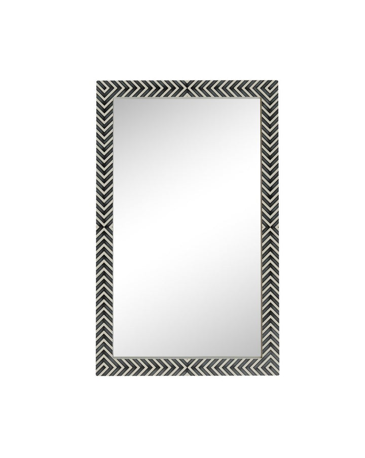 Elegant Lighting MR53048 Modern Oullette Mirror Chevron