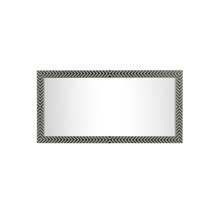 Elegant Lighting MR53060 Modern Oullette Mirror Chevron