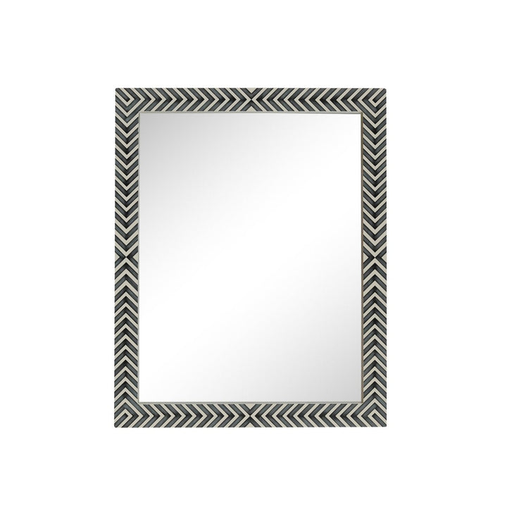 Elegant Lighting MR53240 Modern Oullette Mirror Chevron