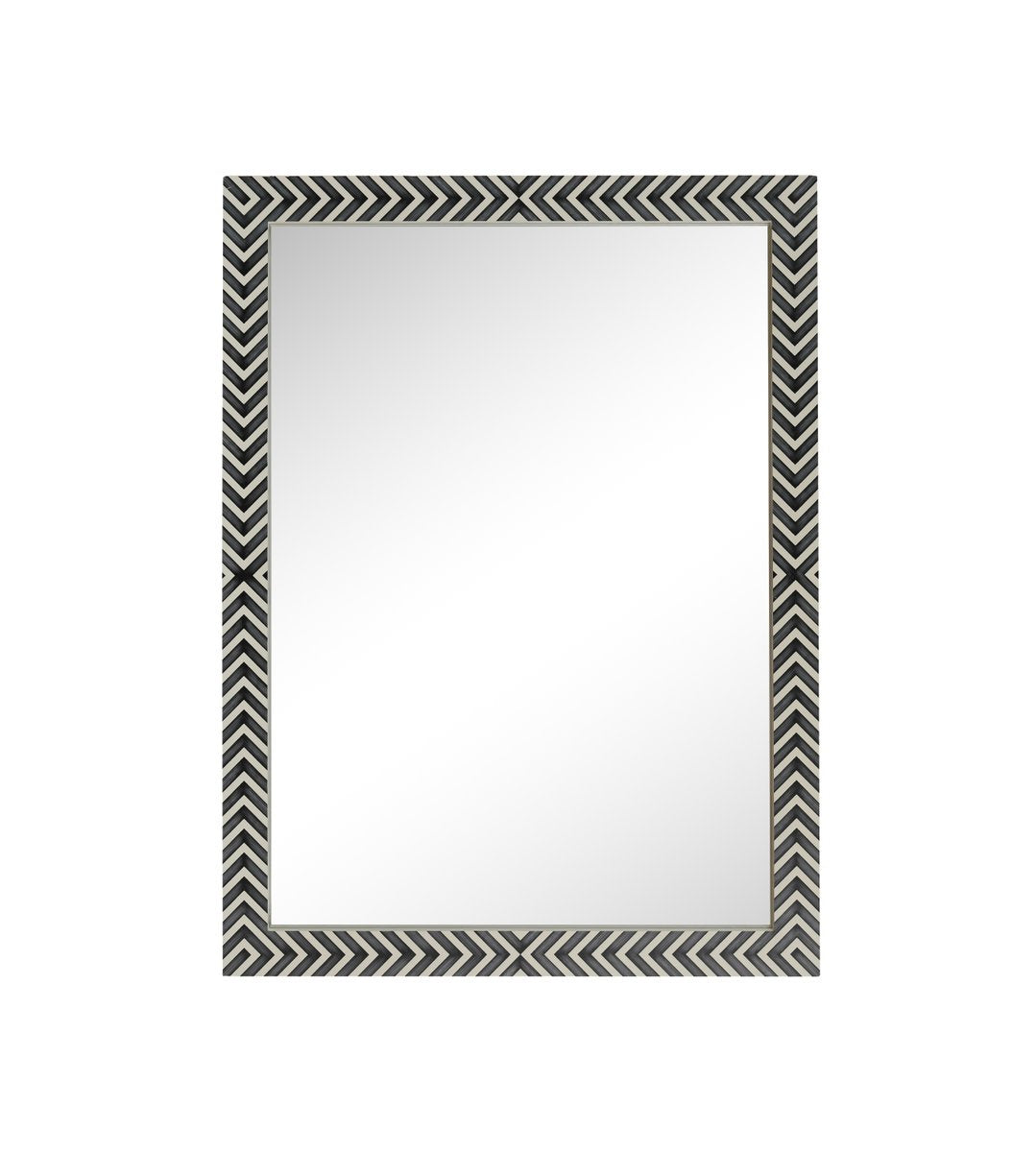 Elegant Lighting MR53648 Modern Oullette Mirror Chevron