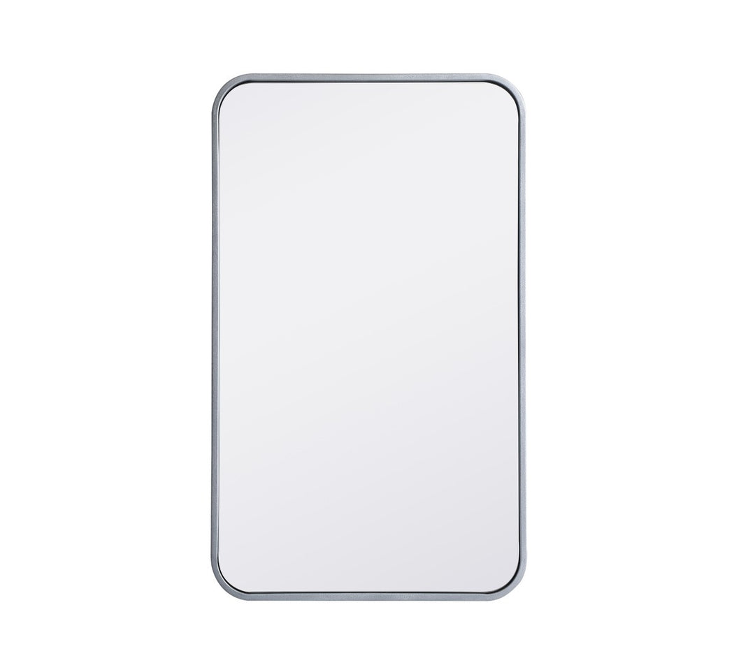 Elegant Lighting MR801830S Modern Evermore Mirror Silver