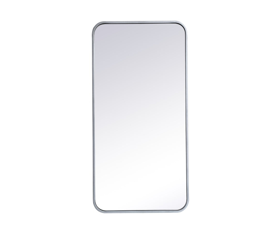 Elegant Lighting MR801836S Modern Evermore Mirror Silver