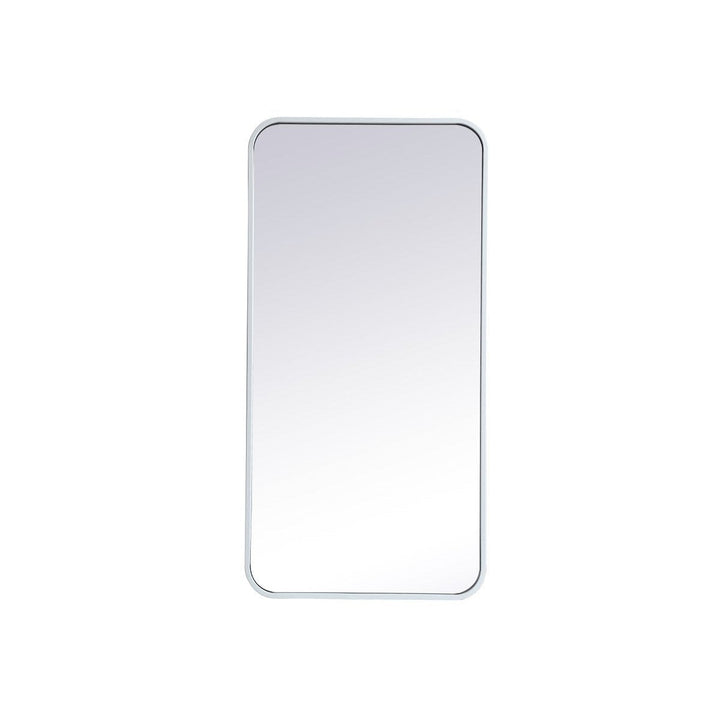 Elegant Lighting MR801836WH Evermore Mirror Mirror White