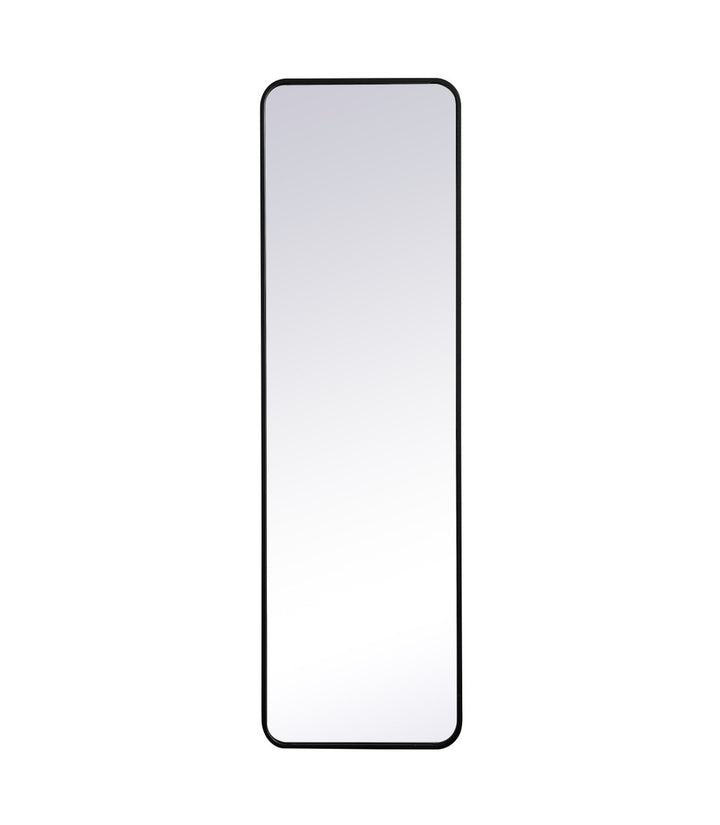 Elegant Lighting MR801860BK Modern Evermore Mirror Black