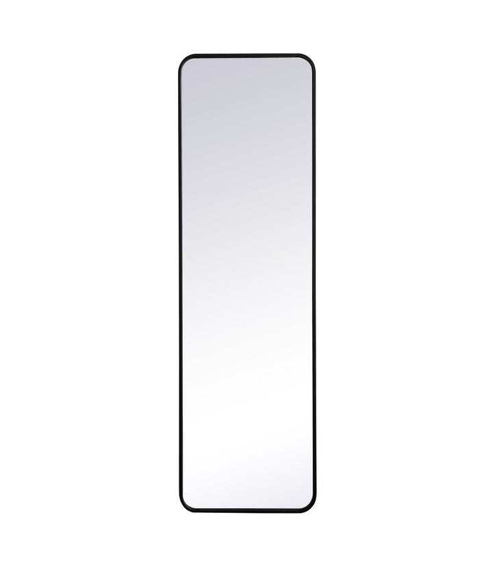 Elegant Lighting MR801860BK Modern Evermore Mirror Black