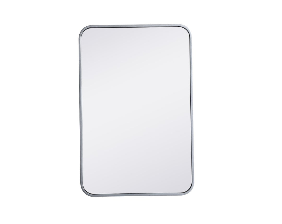 Elegant Lighting MR802030S Modern Evermore Mirror Silver