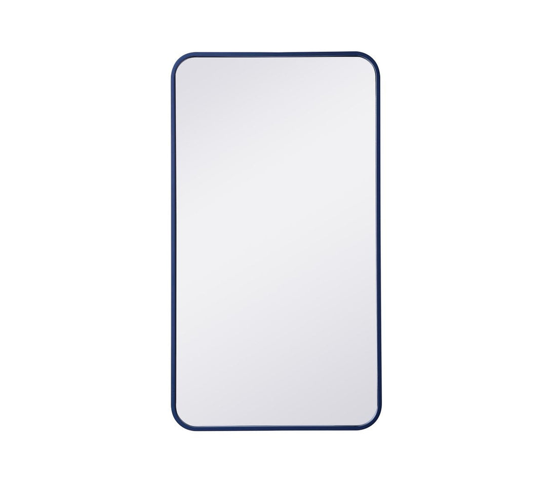 Elegant Lighting MR802036BL Evermore Mirror Blue