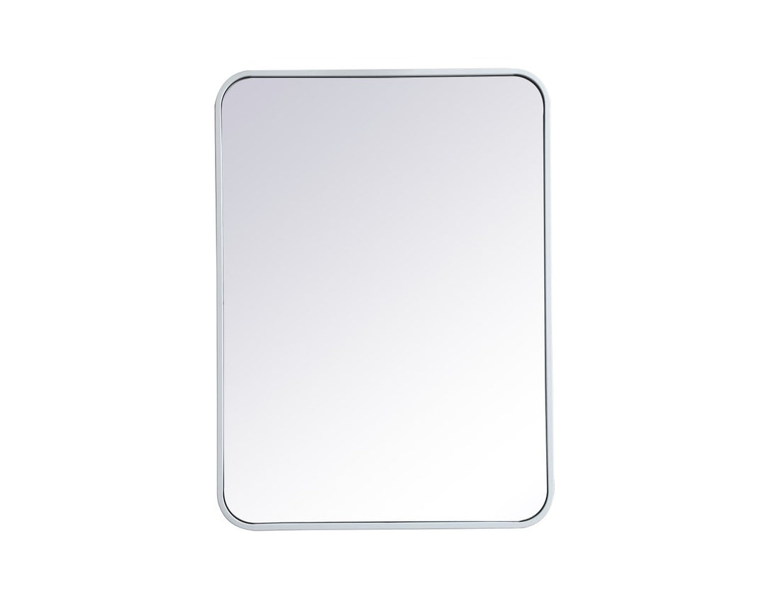 Elegant Lighting MR802230WH Modern Evermore Mirror White