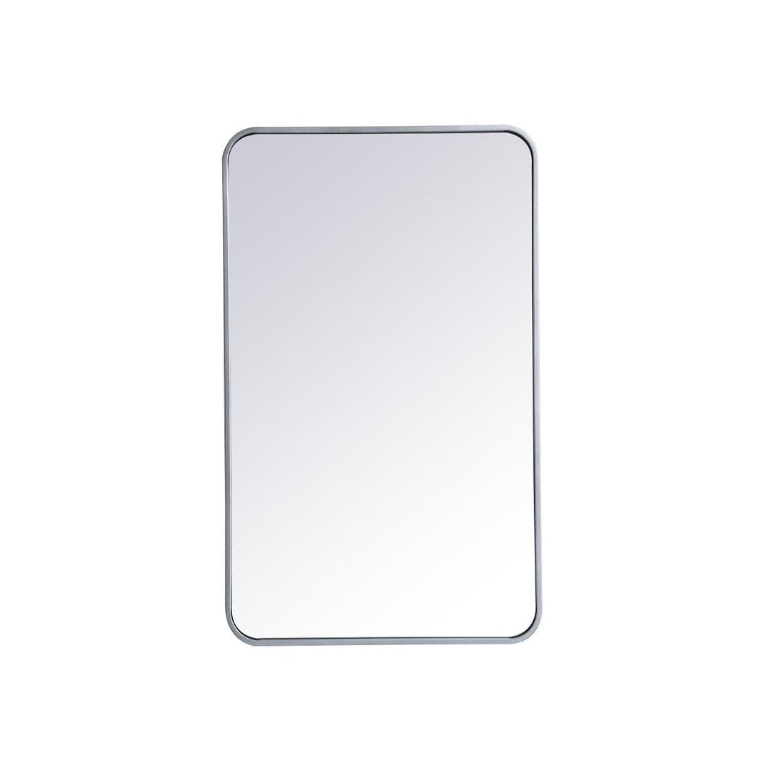 Elegant Lighting MR802236S Modern Evermore Mirror Silver