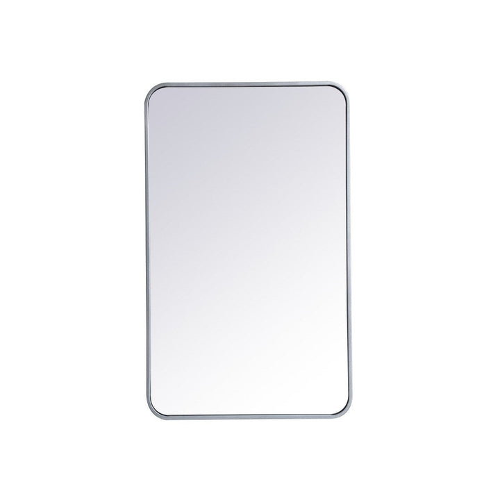 Elegant Lighting MR802236S Modern Evermore Mirror Silver