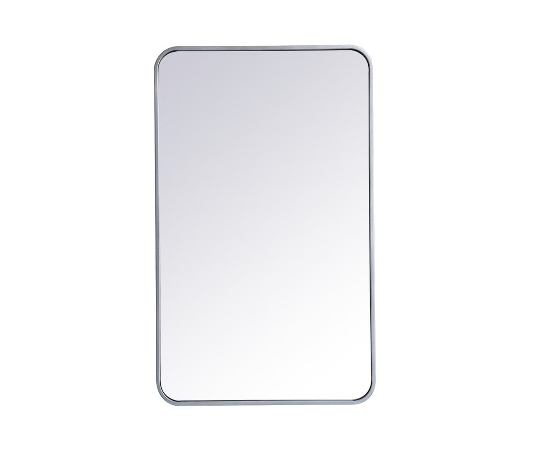 Elegant Lighting MR802236S Modern Evermore Mirror Silver