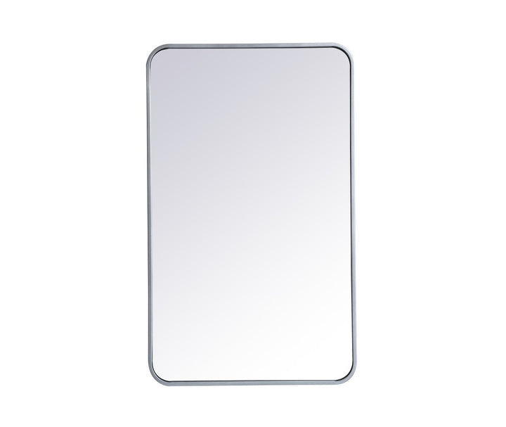 Elegant Lighting MR802236S Modern Evermore Mirror Silver